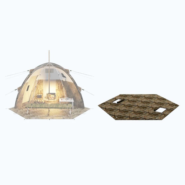 Three-Layer Floor for "UP-2 Mini" Tent.