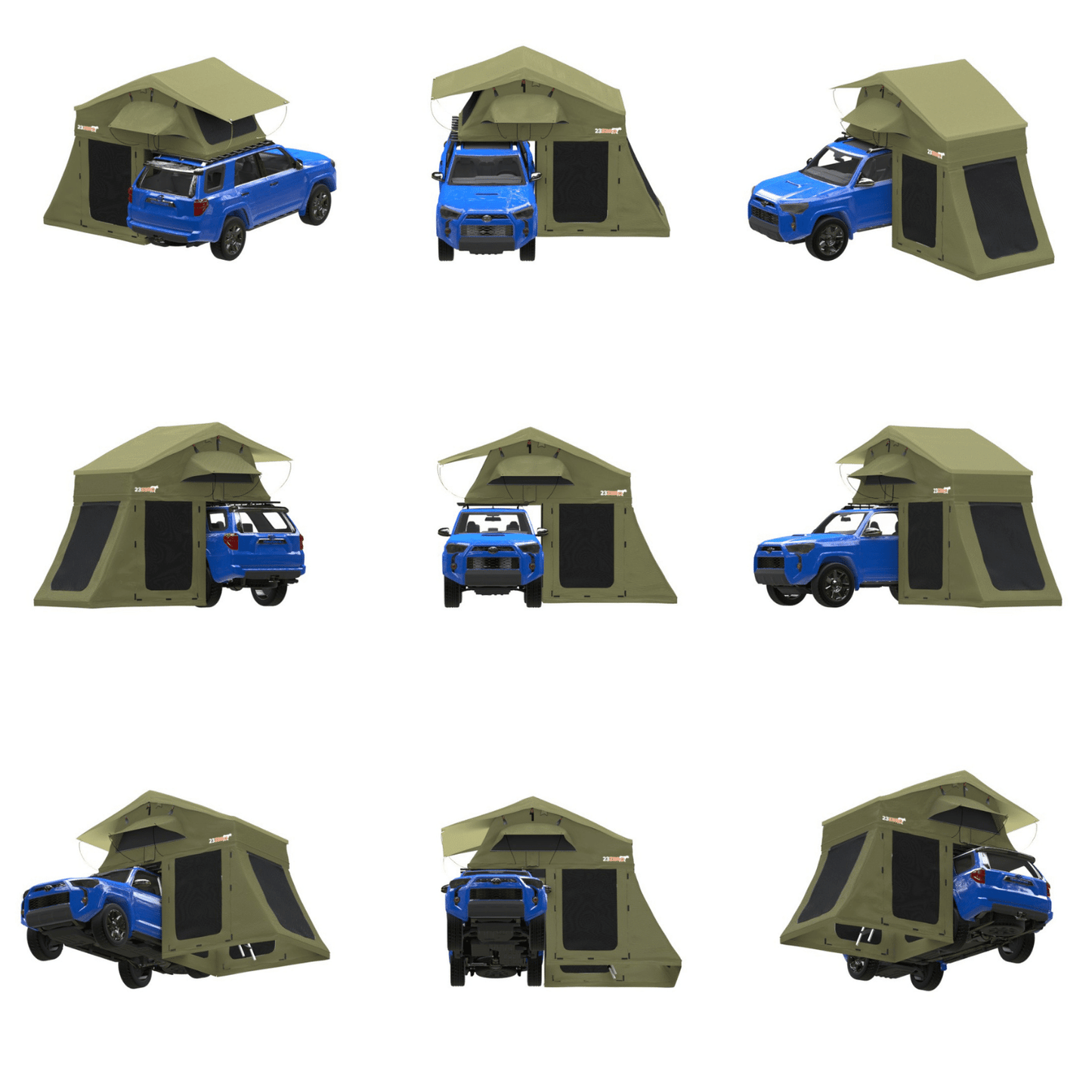 23ZERO Rooftop Tent Annex Annex for Walkabout RTT | Rooftop Tent Annex | 23ZERO