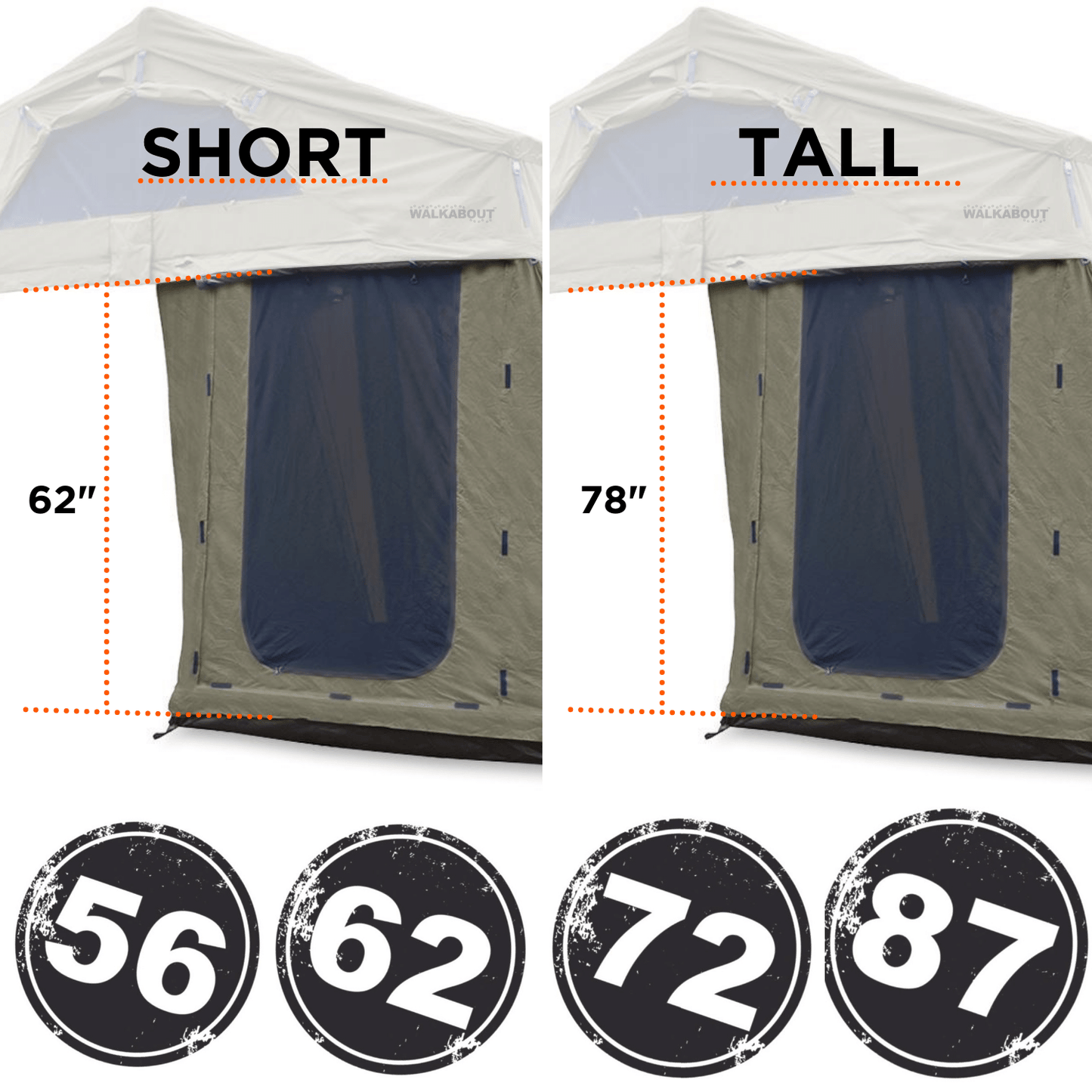 23ZERO Rooftop Tent Annex Annex for Walkabout RTT | Rooftop Tent Annex | 23ZERO