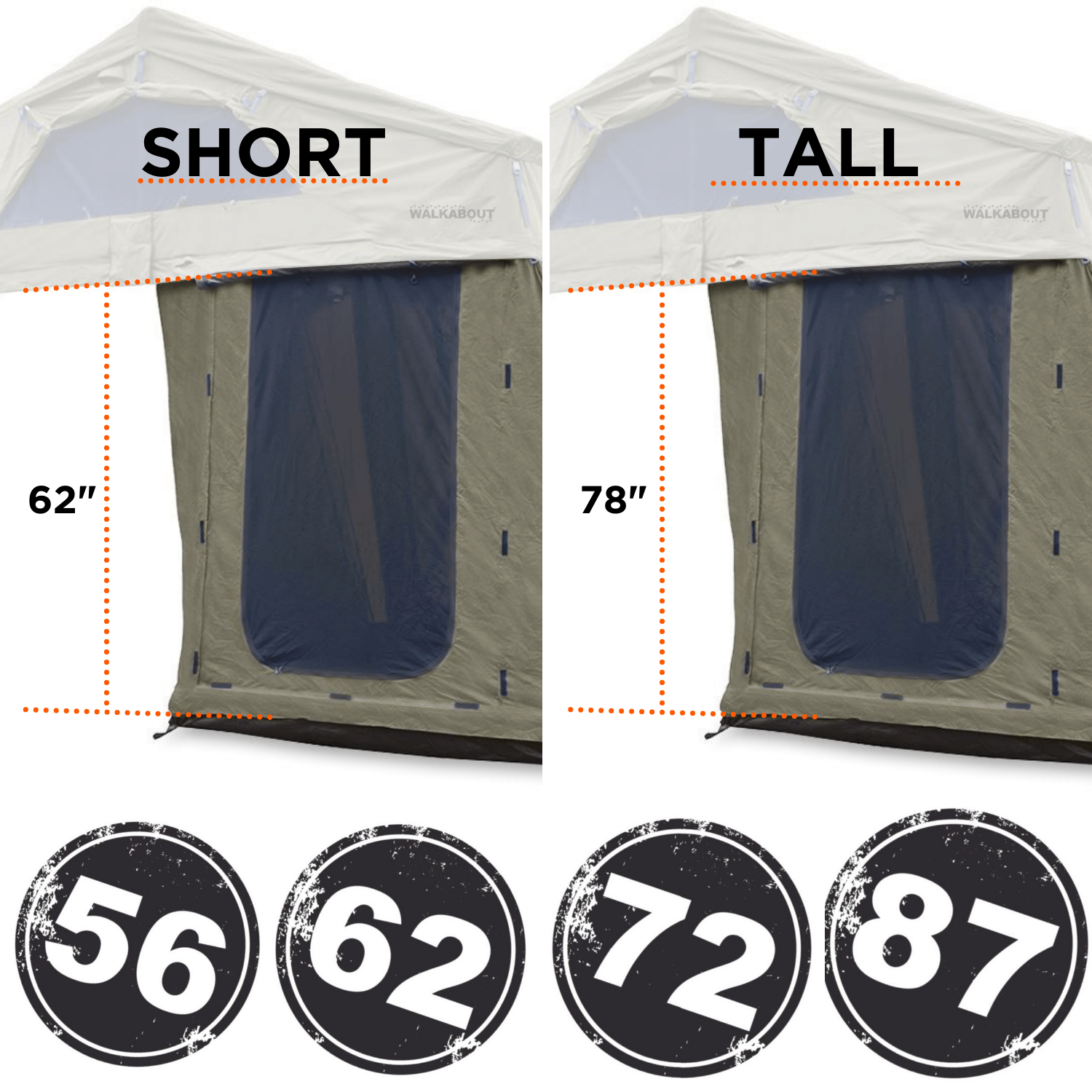23ZERO Rooftop Tent Annex Annex for Walkabout RTT | Rooftop Tent Annex | 23ZERO