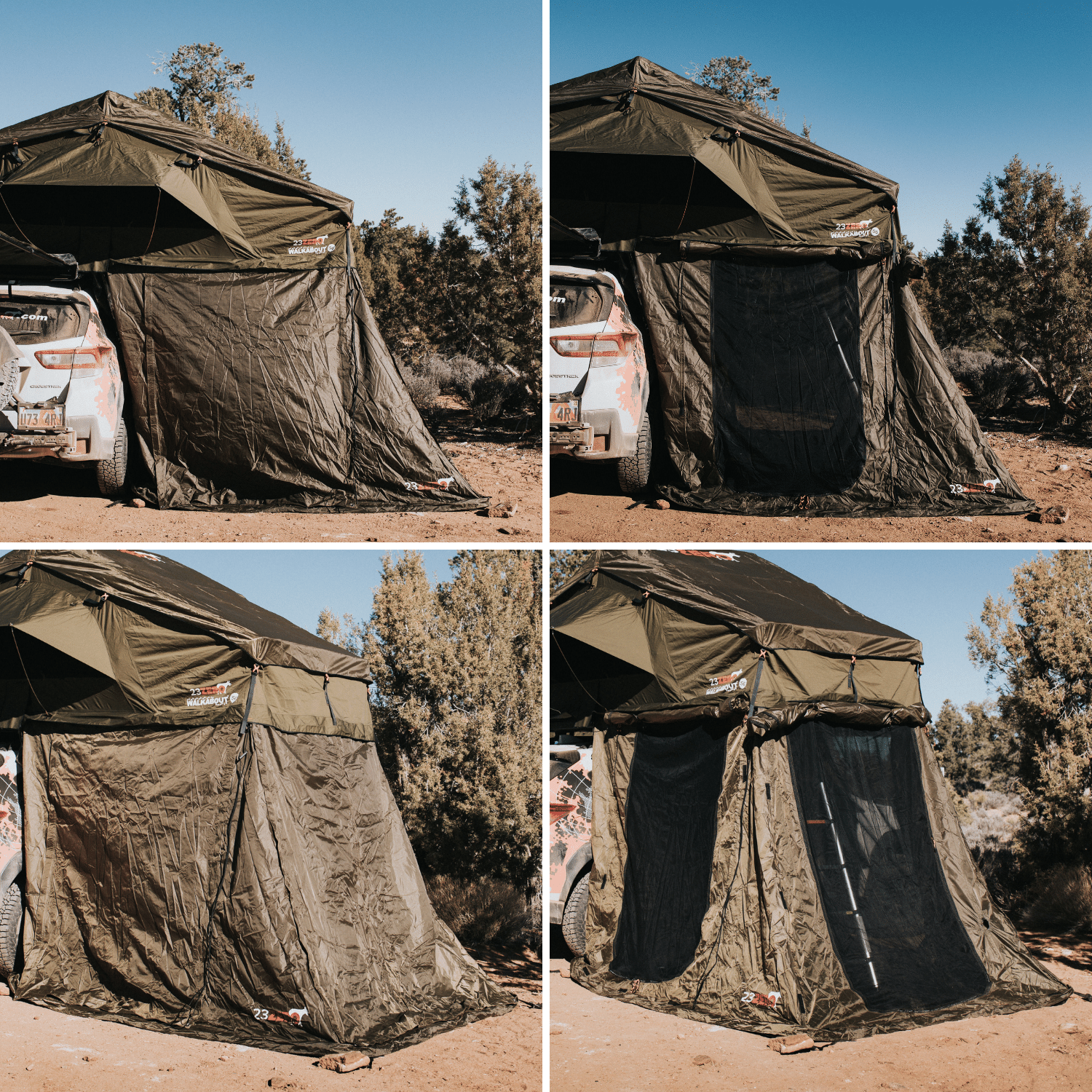 23ZERO Rooftop Tent Annex Annex for Walkabout RTT | Rooftop Tent Annex | 23ZERO