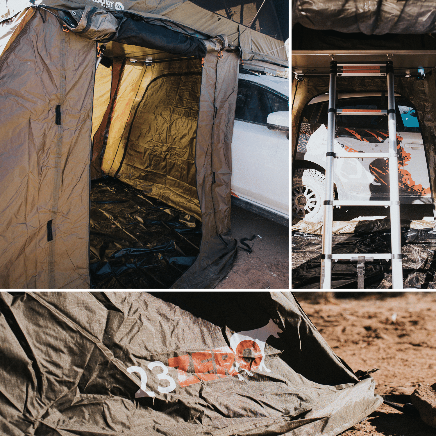 23ZERO Rooftop Tent Annex Annex for Walkabout RTT | Rooftop Tent Annex | 23ZERO