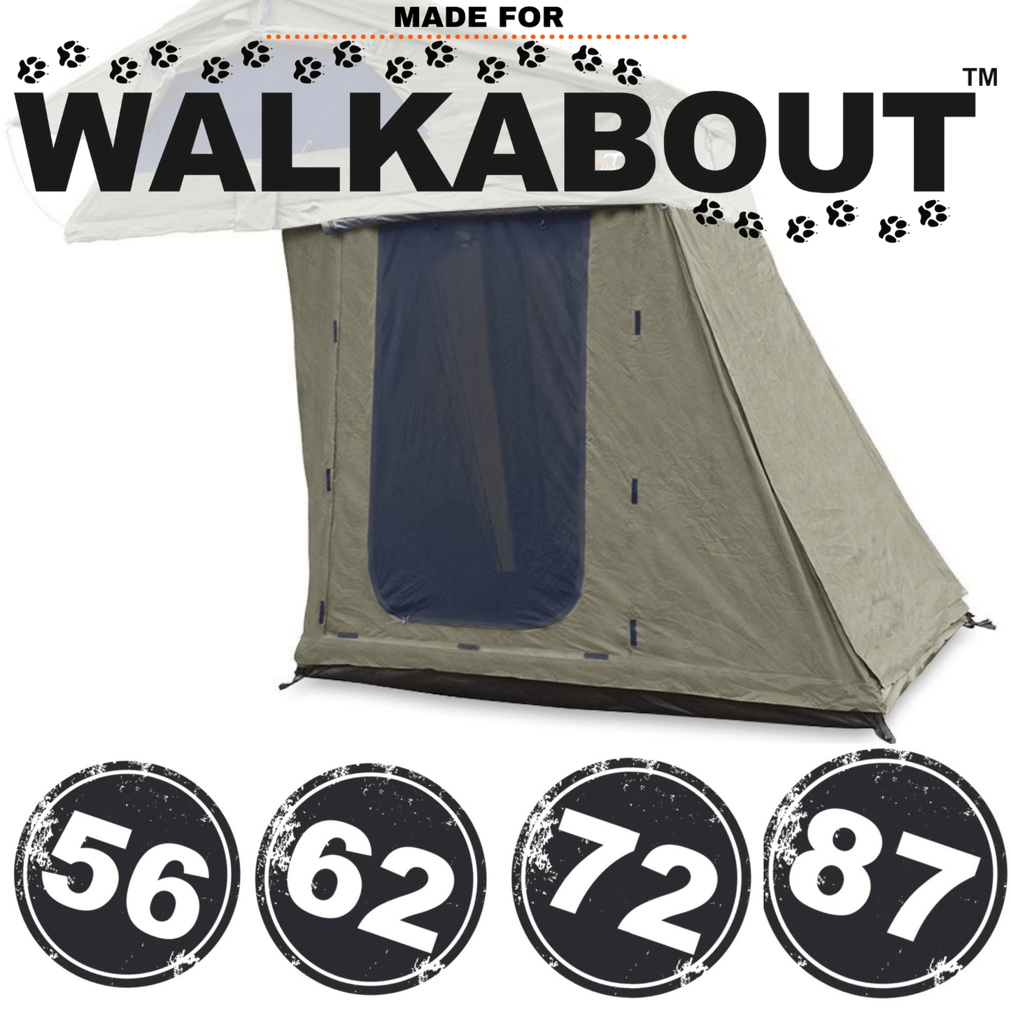 23ZERO Rooftop Tent Annex Annex for Walkabout RTT | Rooftop Tent Annex | 23ZERO