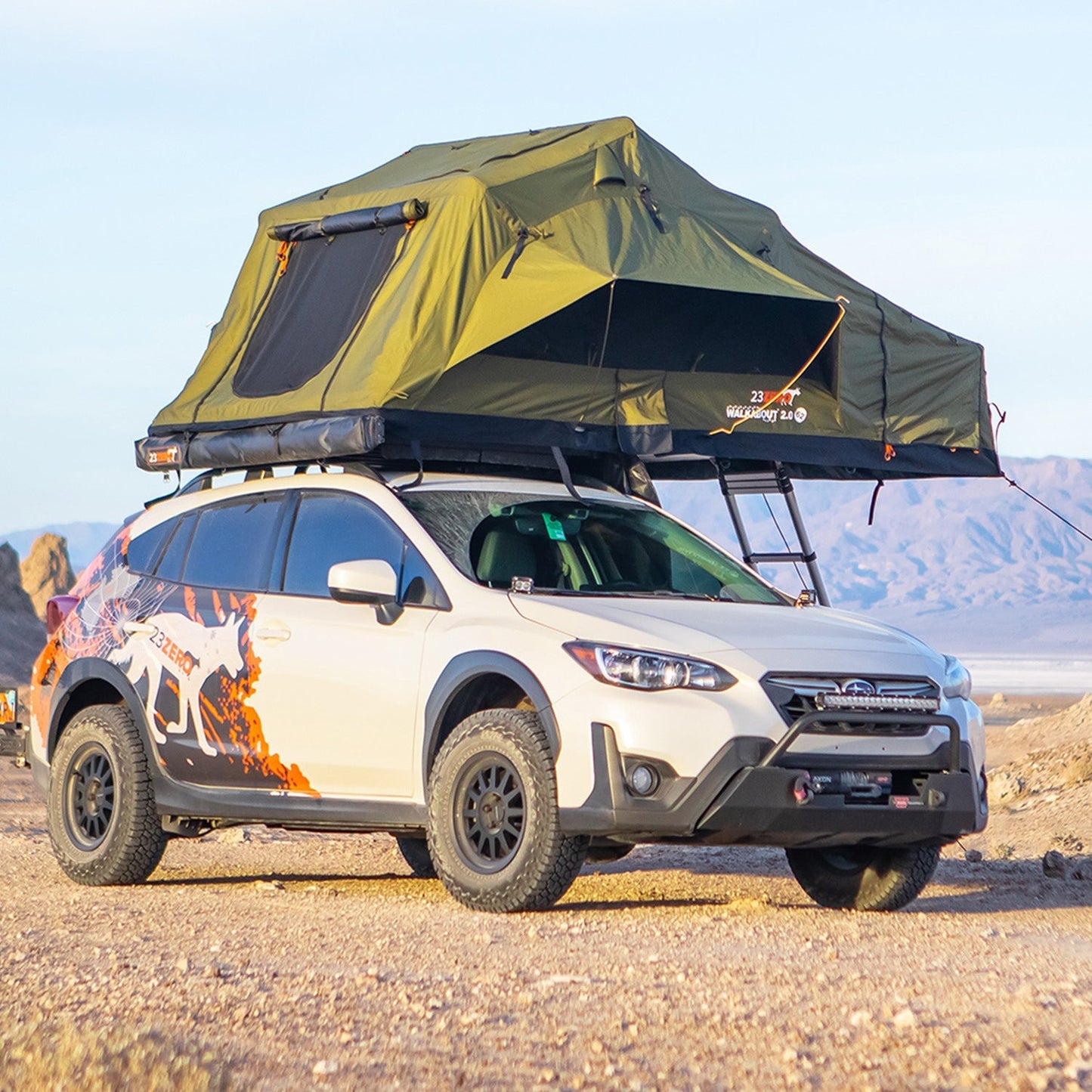 23ZERO Soft Shell Roof Top Tent Walkabout | Soft Shell Rooftop Tent | 23ZERO