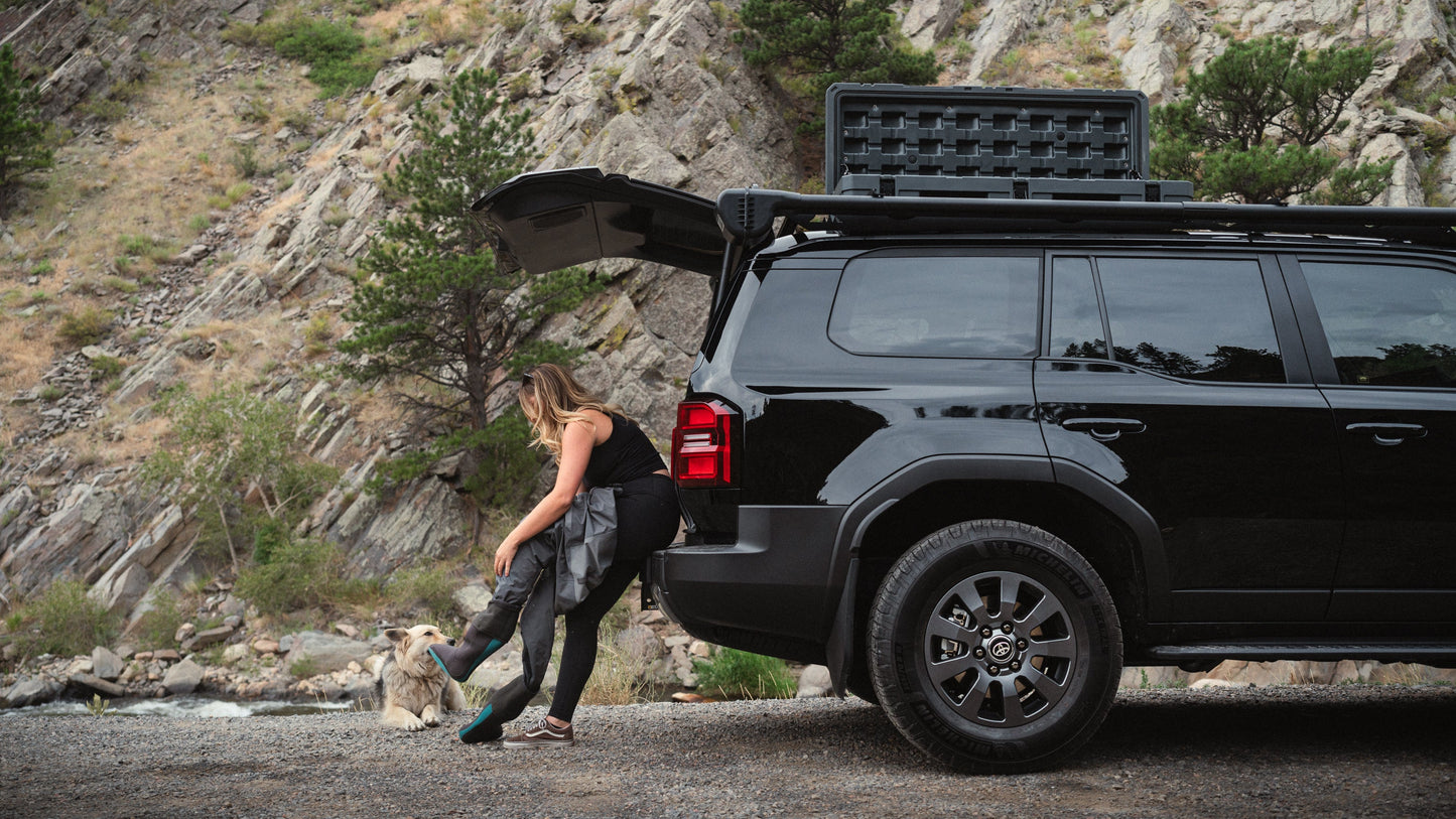 Sherpa Offset Flyrod Mounts for Roof Racks - Short & Long Options