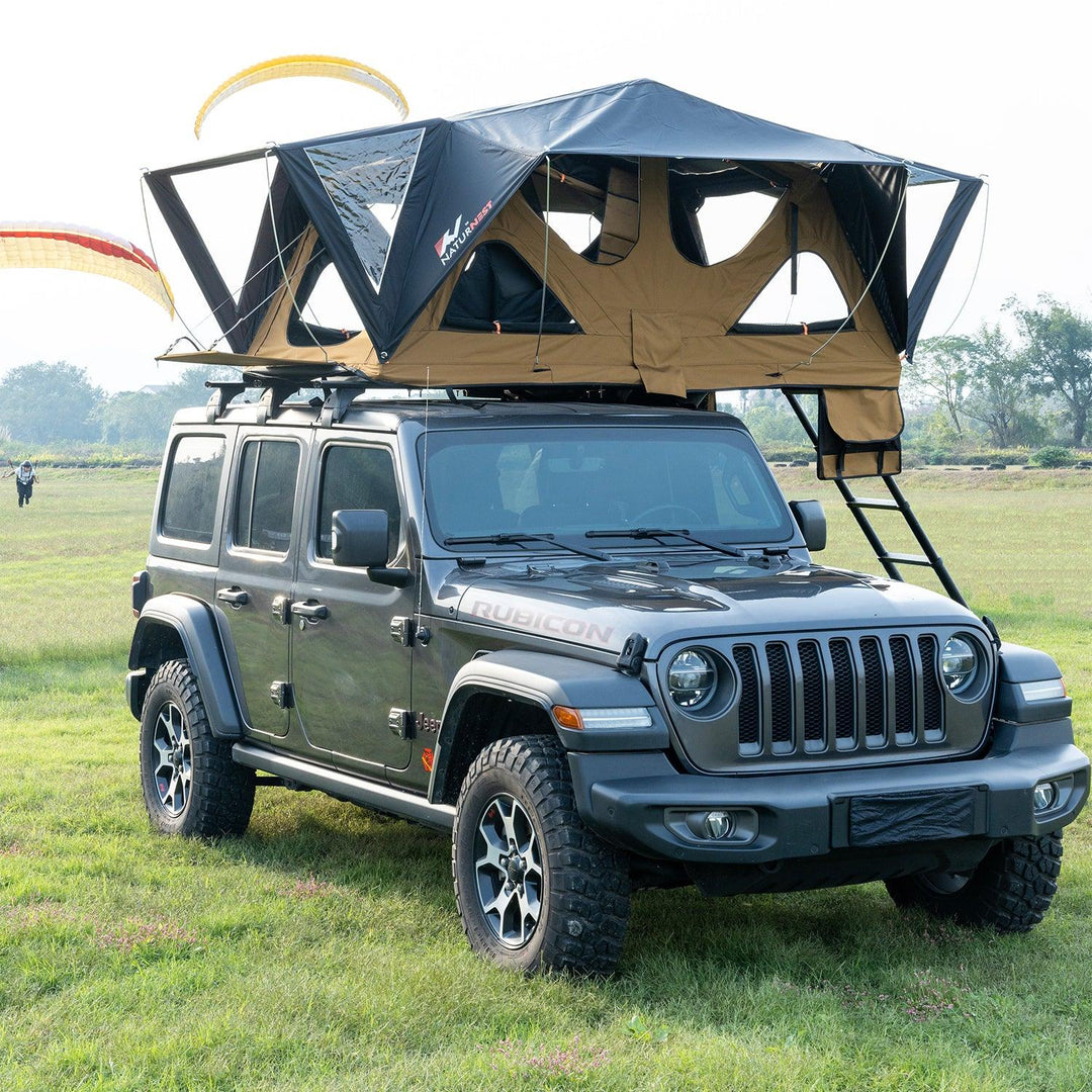 Naturnest Andromeda | Khaki | Soft Shell Roof Top Tent
