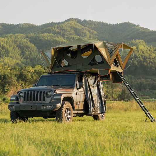 Naturnest Andromeda | Dark Green | Soft Shell Rooftop Tent