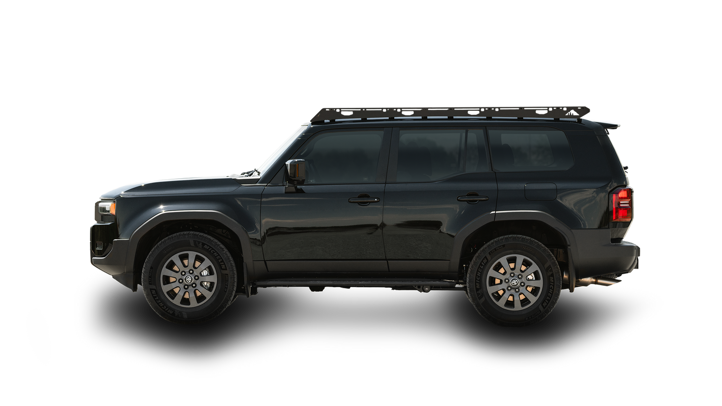 Sherpa The Atlas Roof Rack for 2024 Toyota Land Cruiser Lexus GX550 Full-Length Black