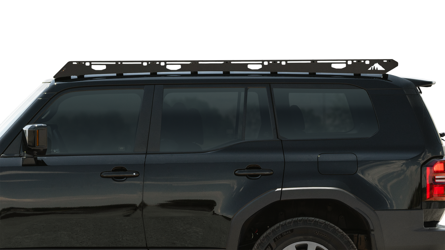 Sherpa The Atlas Roof Rack for 2024 Toyota Land Cruiser Lexus GX550 Full-Length Black