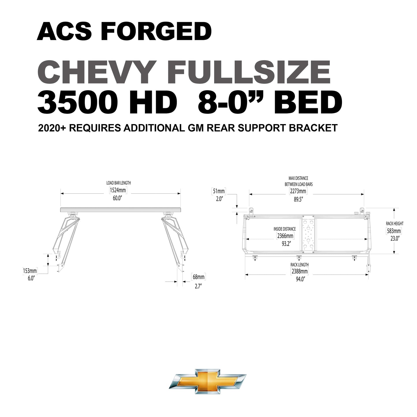 Leitner Designs ACS FORGED | Active Cargo System For Chevrolet