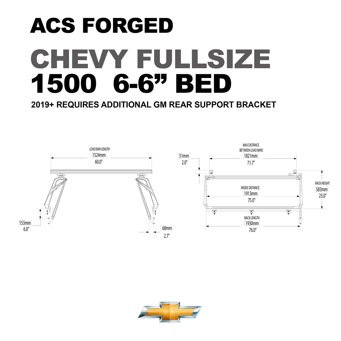 Leitner Designs ACS FORGED | Active Cargo System For Chevrolet