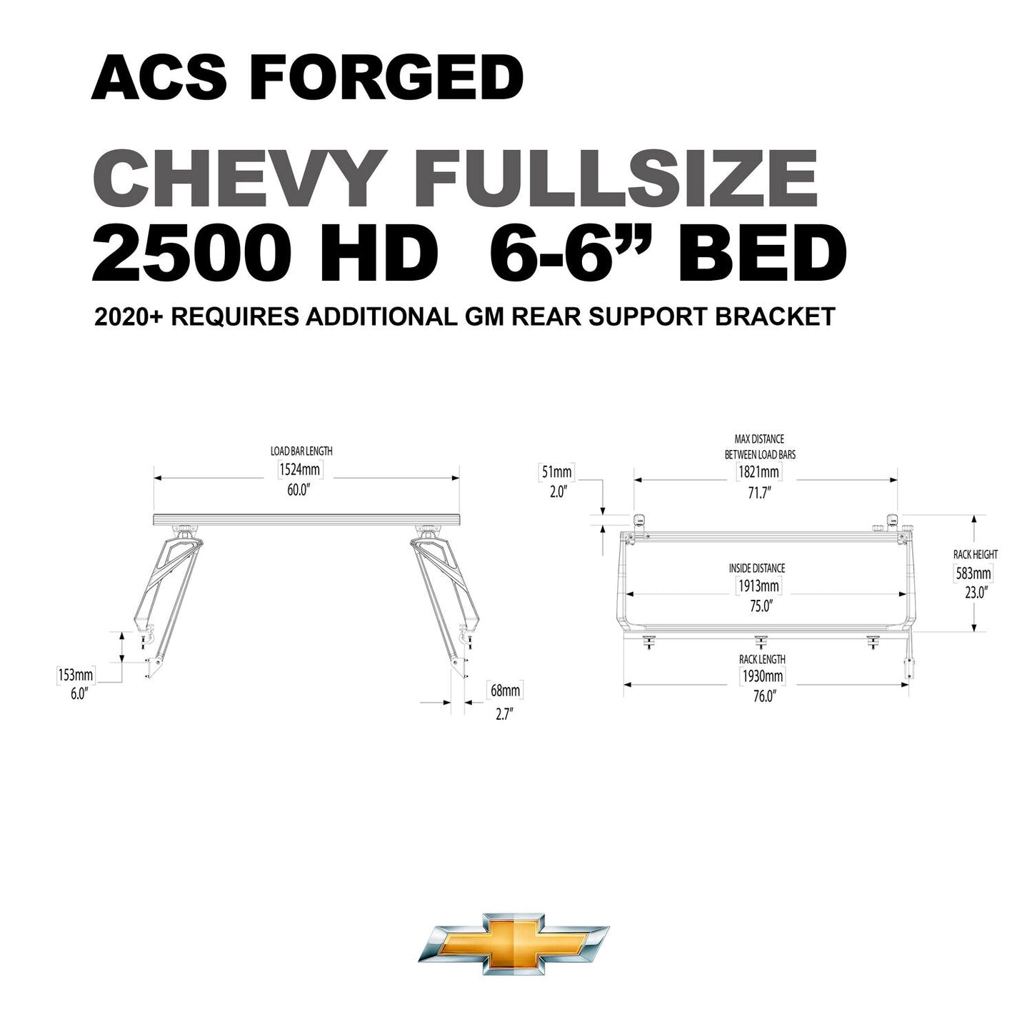 Leitner Designs ACS FORGED | Active Cargo System For Chevrolet