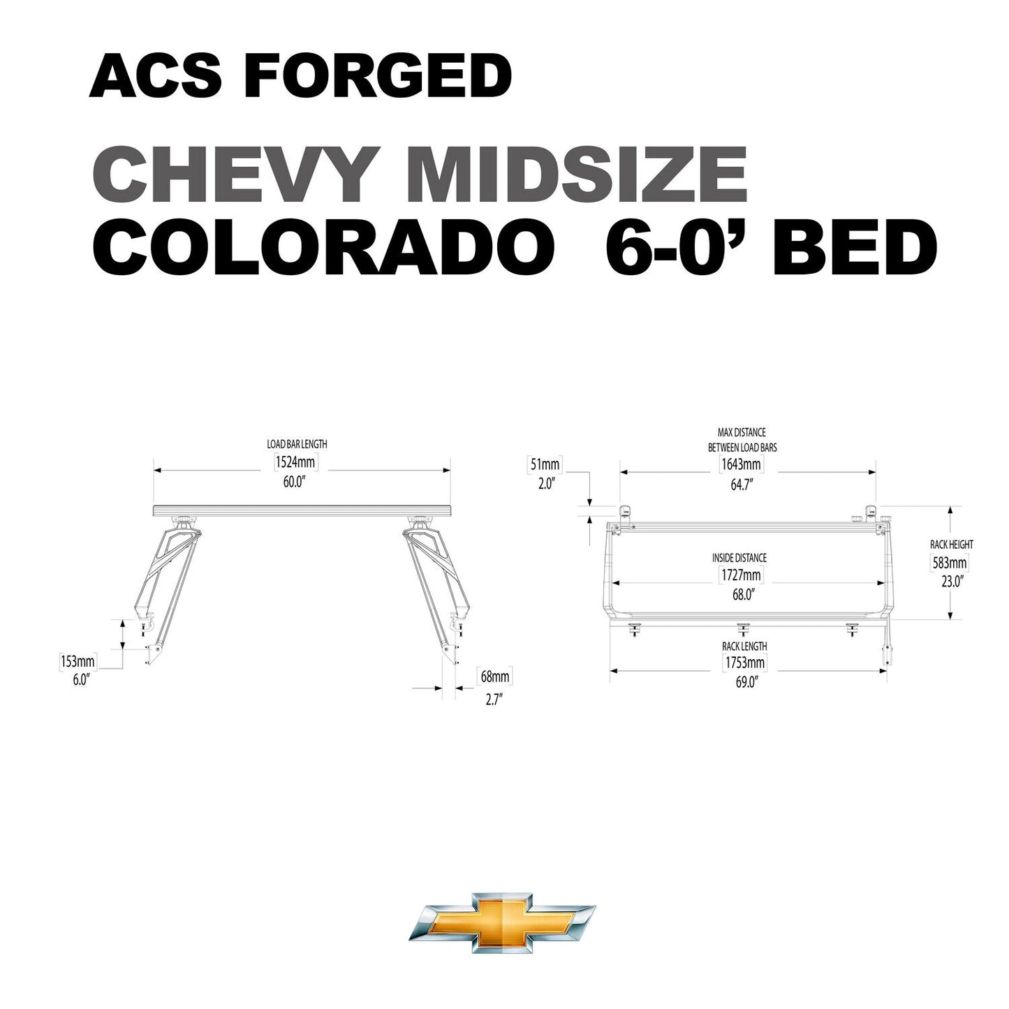 Leitner Designs ACS FORGED | Active Cargo System For Chevrolet