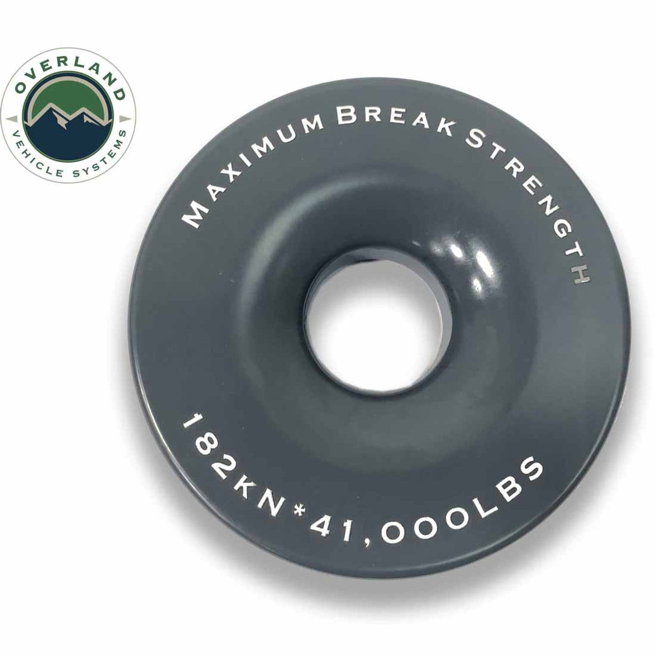 Overland Vehicle Systems Combo Kit Soft Shackle 7/16" 41,000 lb. and Recovery Ring 4.0" 41,000 lb