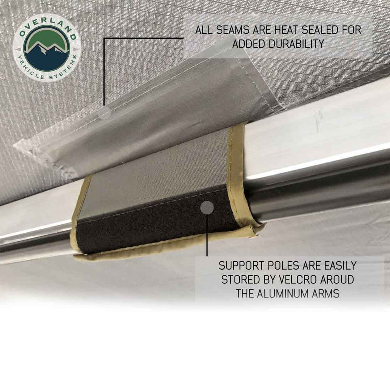 HD Nomadic 270 Degree Awning For Vans w/ Bracket Kit