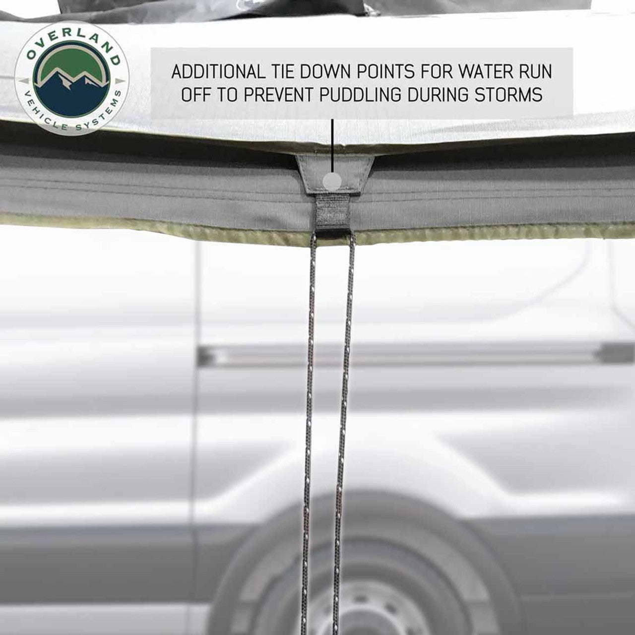 HD Nomadic 270 Degree Awning For Vans w/ Bracket Kit