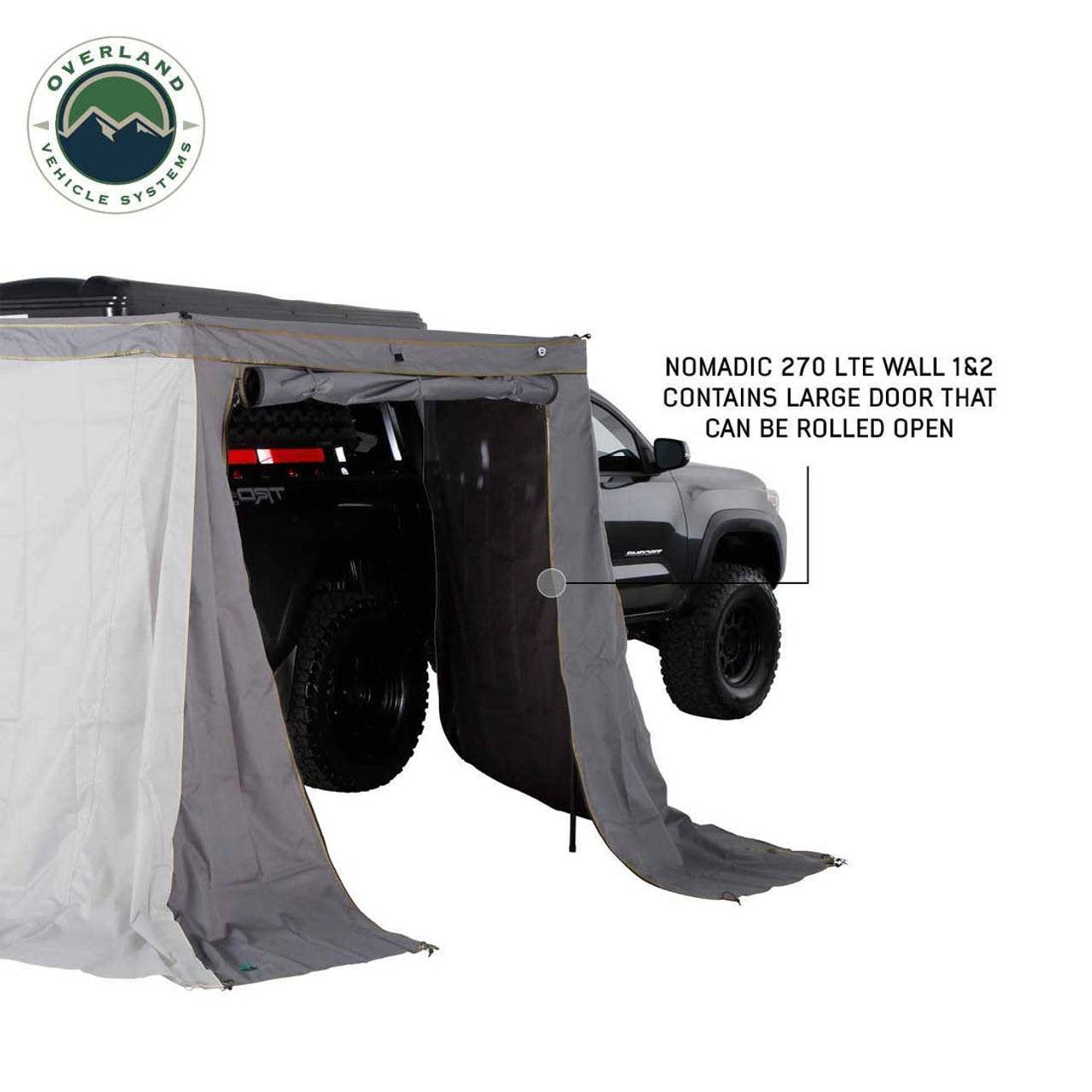 Overland Vehicle Systems HD Nomadic 270 LTE Awning Walls