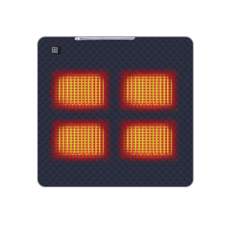 LITEGUEST Heated Seat Cushion Portable Warmth for Outdoor Use