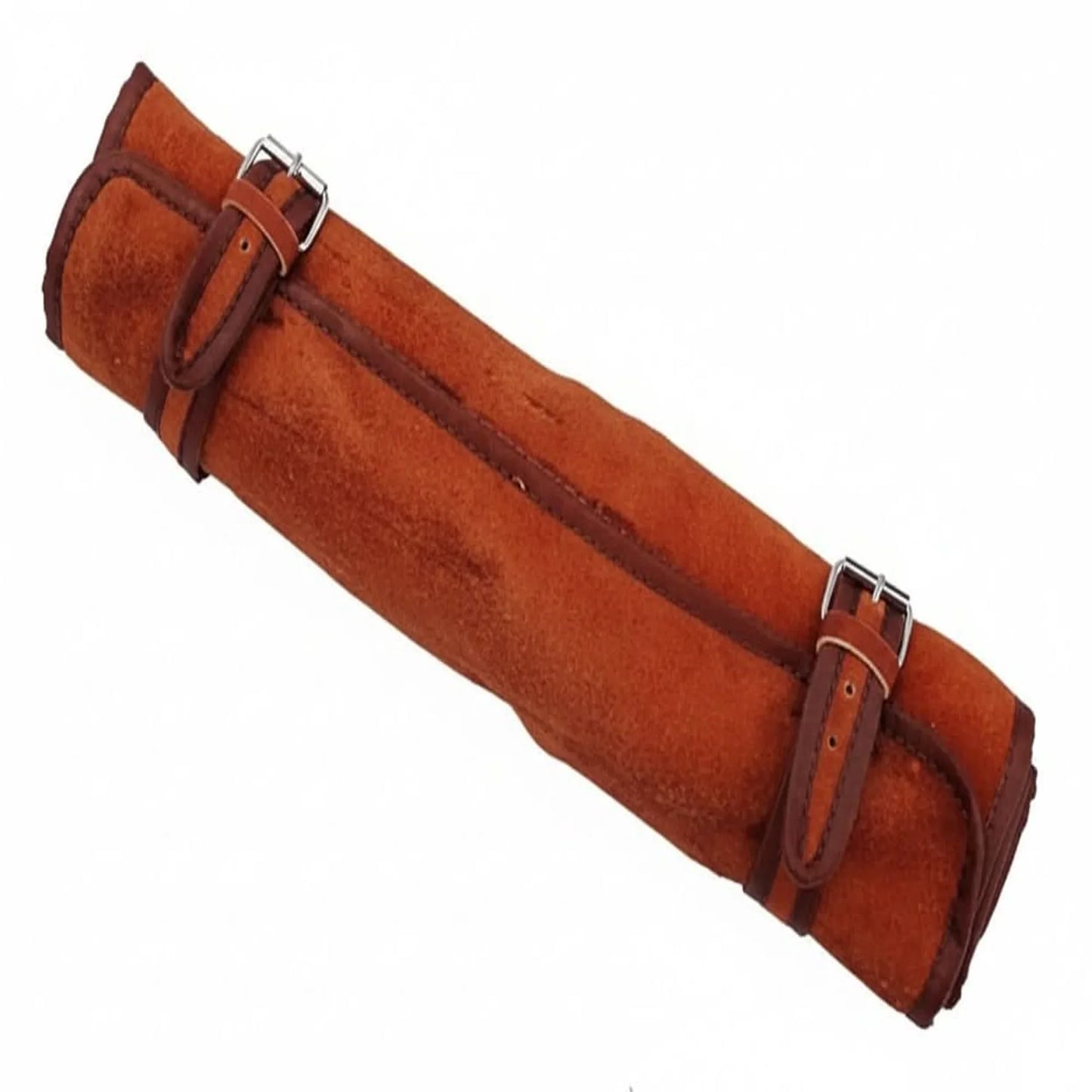 best chef knife Custom Handmade Leather Roll Bag for 7 pieces set / Chef sets Bag german knife DK-0138