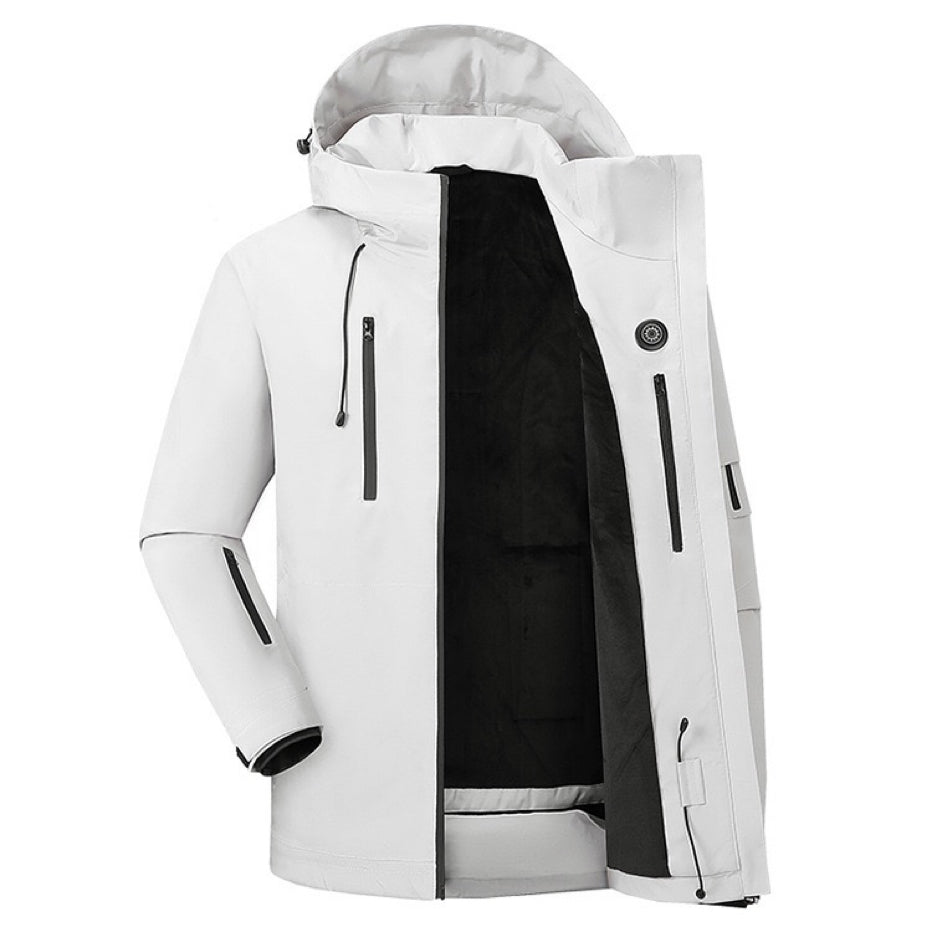 LITEGUEST Waterproof 5-Zone Heated Jacket USB-Powered for Outdoor