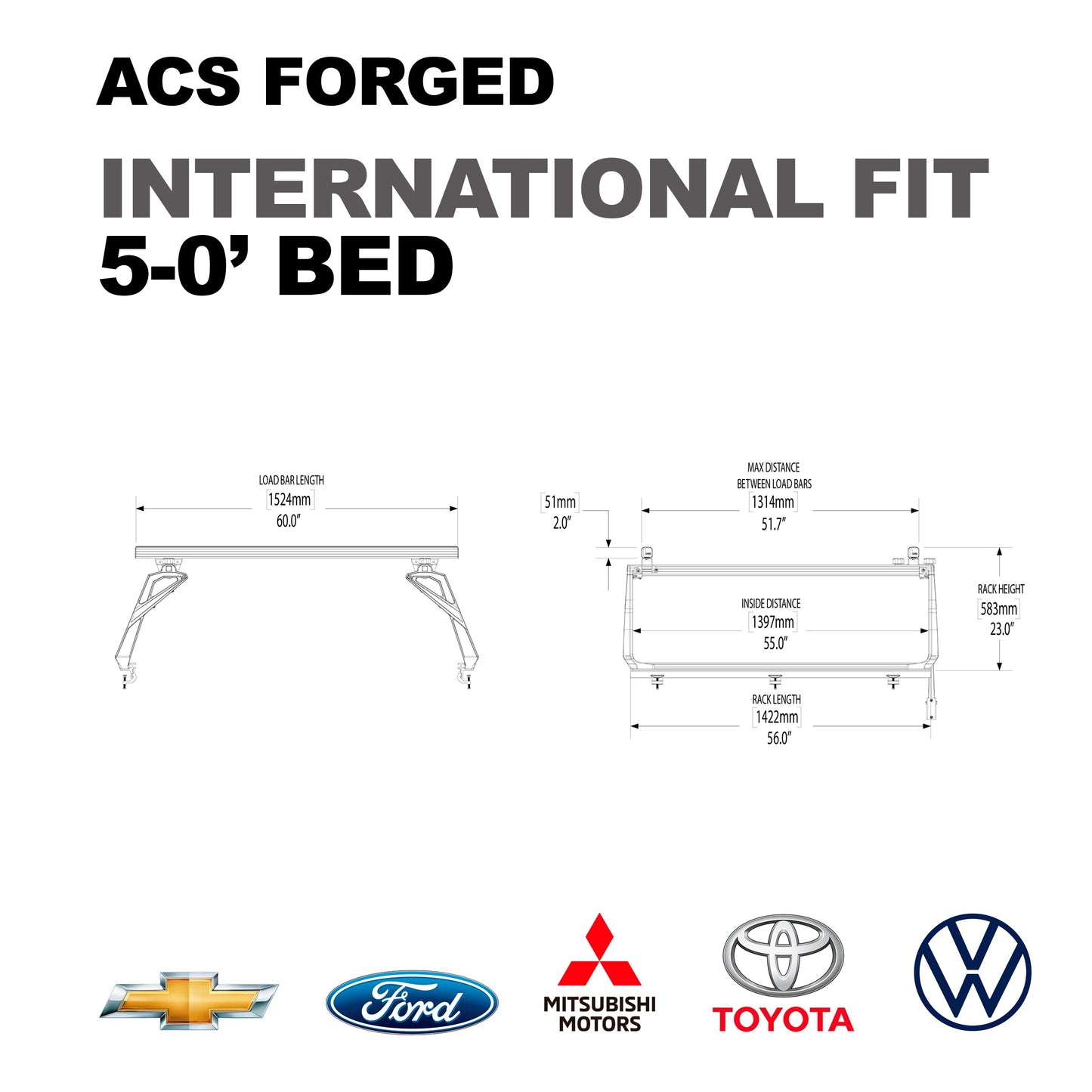 Leitner Designs ACS FORGED | Active Cargo System - International Fitment