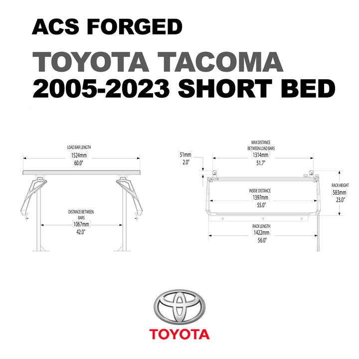 Leitner Designs ACS FORGED | Active Cargo System For Toyota Trucks