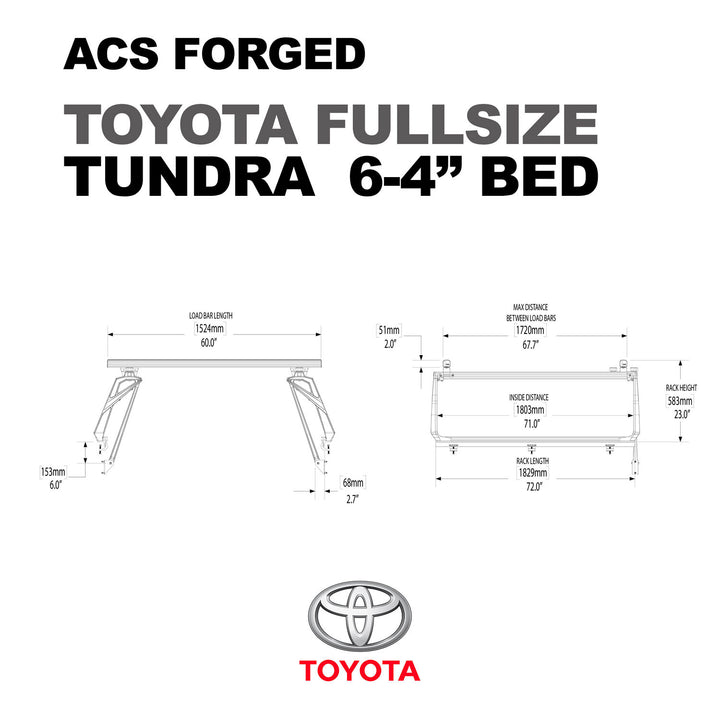 Leitner Designs ACS FORGED | Active Cargo System For Toyota Trucks