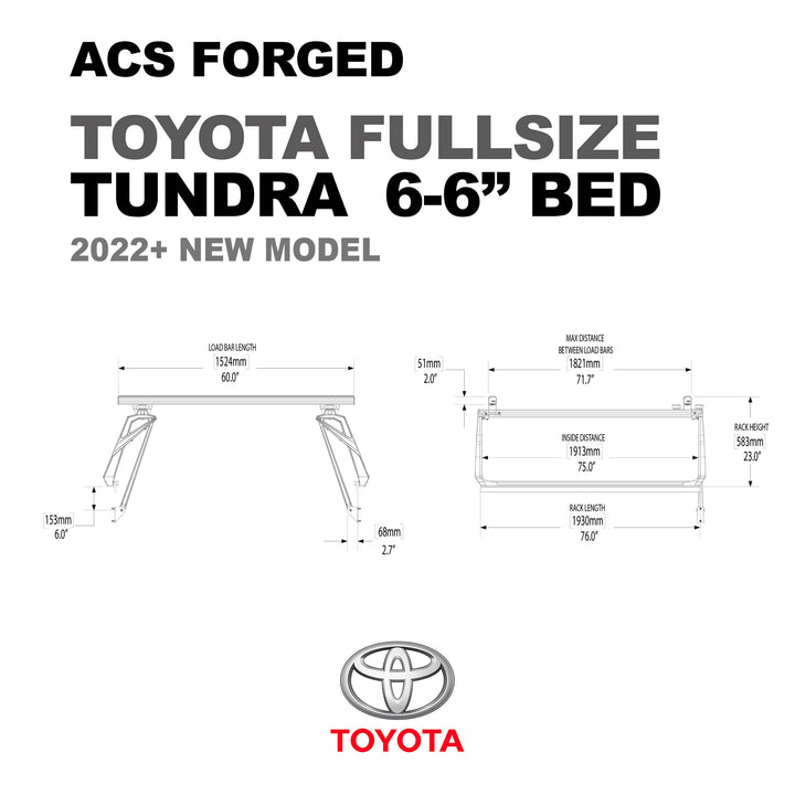 Leitner Designs ACS FORGED | Active Cargo System For Toyota Trucks