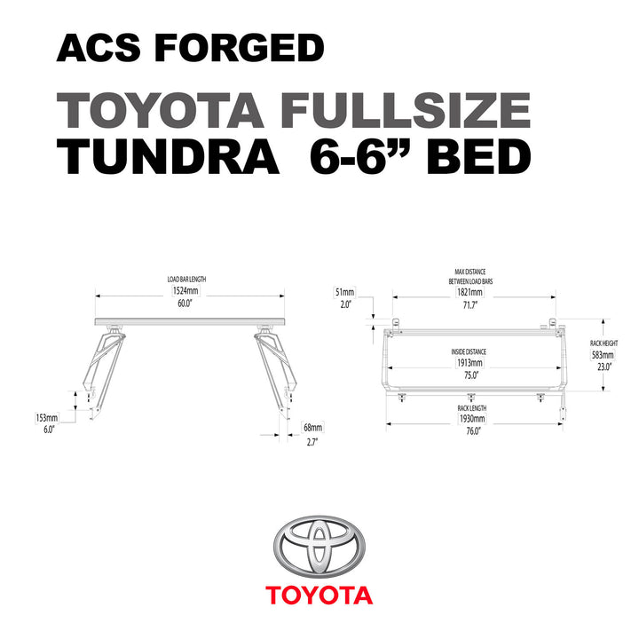 Leitner Designs ACS FORGED | Active Cargo System For Toyota Trucks