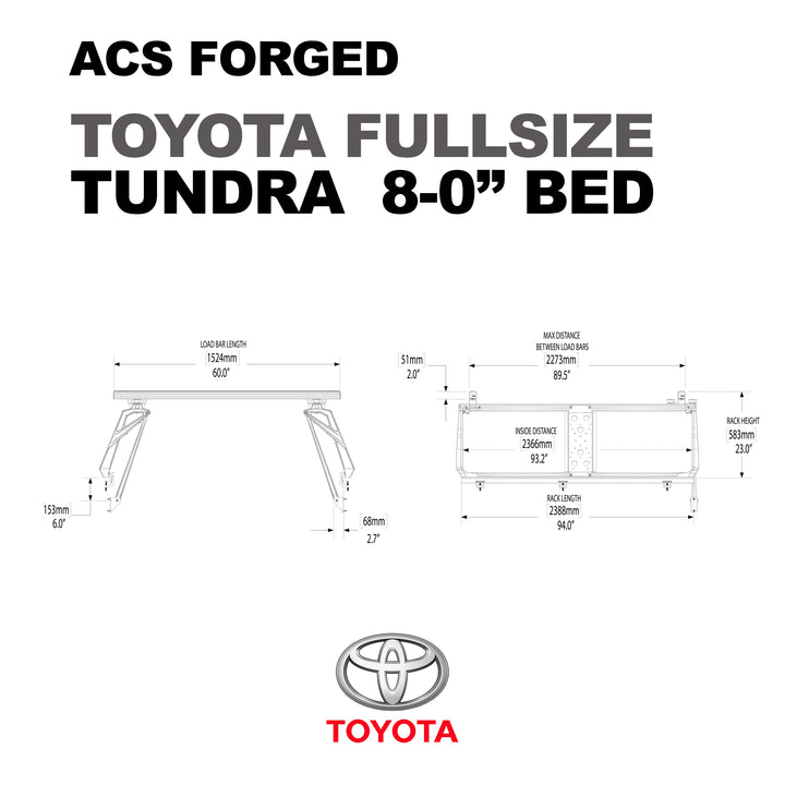 Leitner Designs ACS FORGED | Active Cargo System For Toyota Trucks