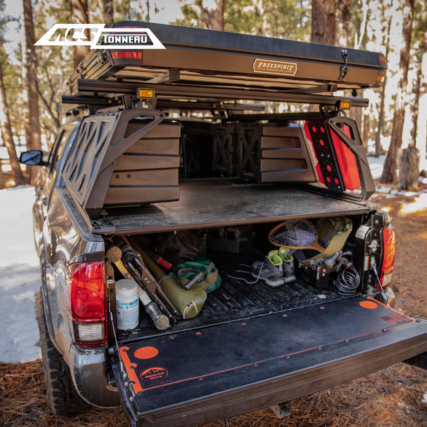 Leitner Designs ACS FORGED TONNEAU | Conversion Rails For Chevrolet Colorado