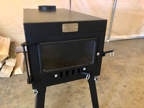 Northwoods Fabrication Explorer Stove Kit | Portable Heating Solution