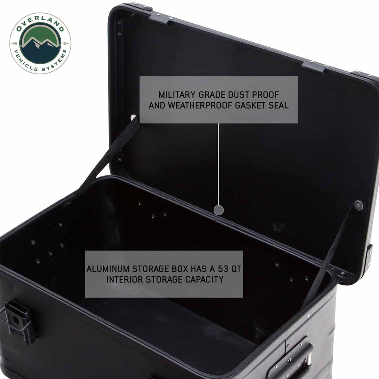 OVS Aluminum Storage Box 53QT – Durable, Weatherproof Gear