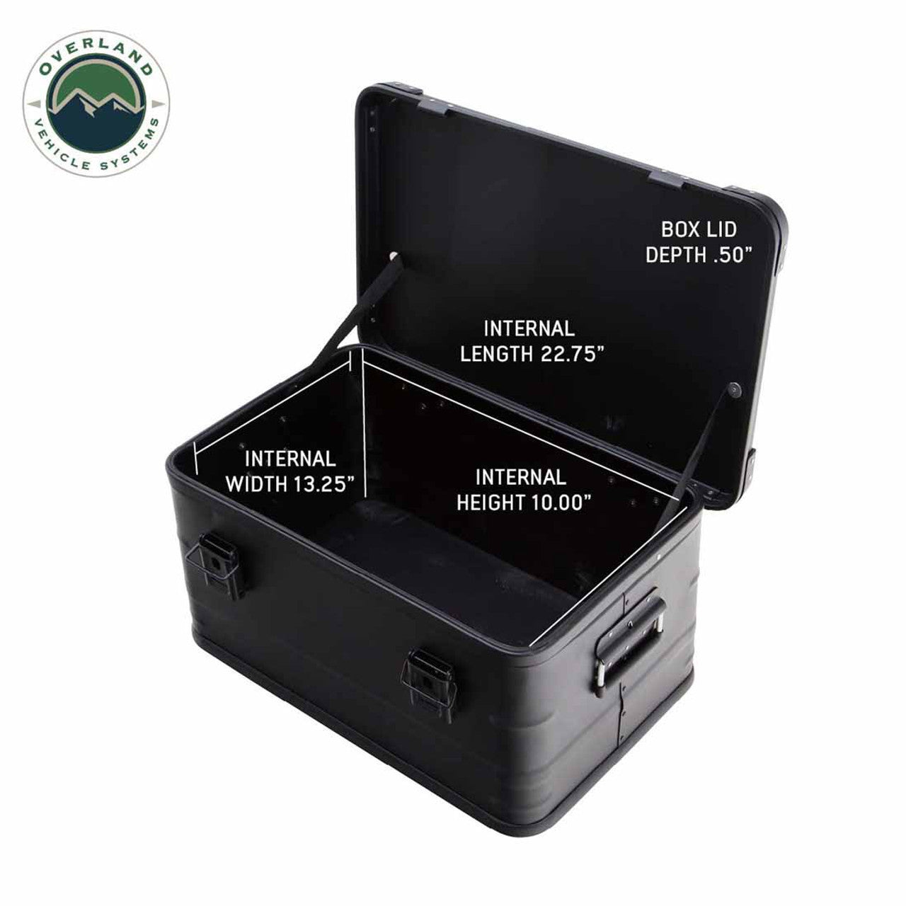 OVS Aluminum Storage Box 53QT – Durable, Weatherproof Gear