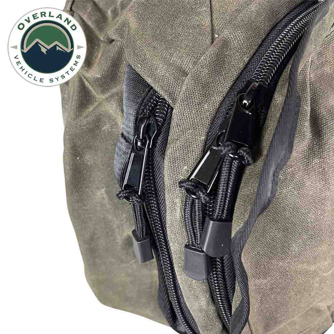 OVS Canyon Wax Canvas Large Duffle Bag - Durable Storage Solution