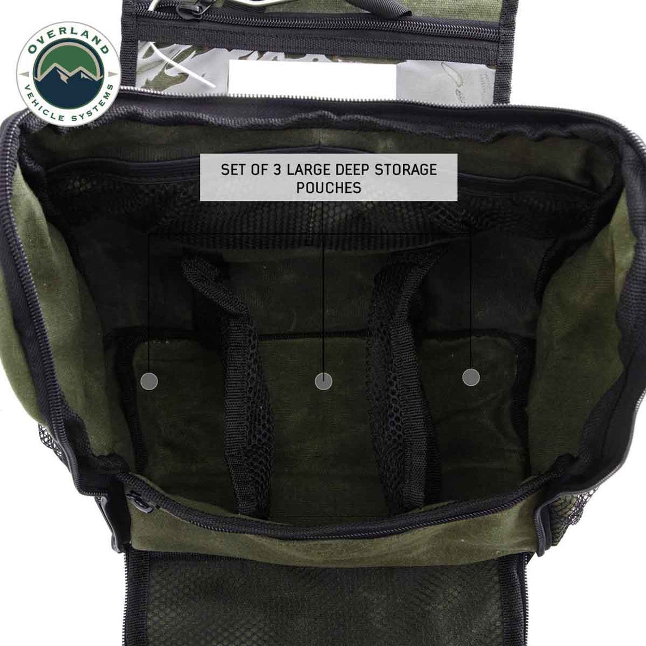 OVS Canyon Wax Canvas Overnight Bag - Durable & Spacious