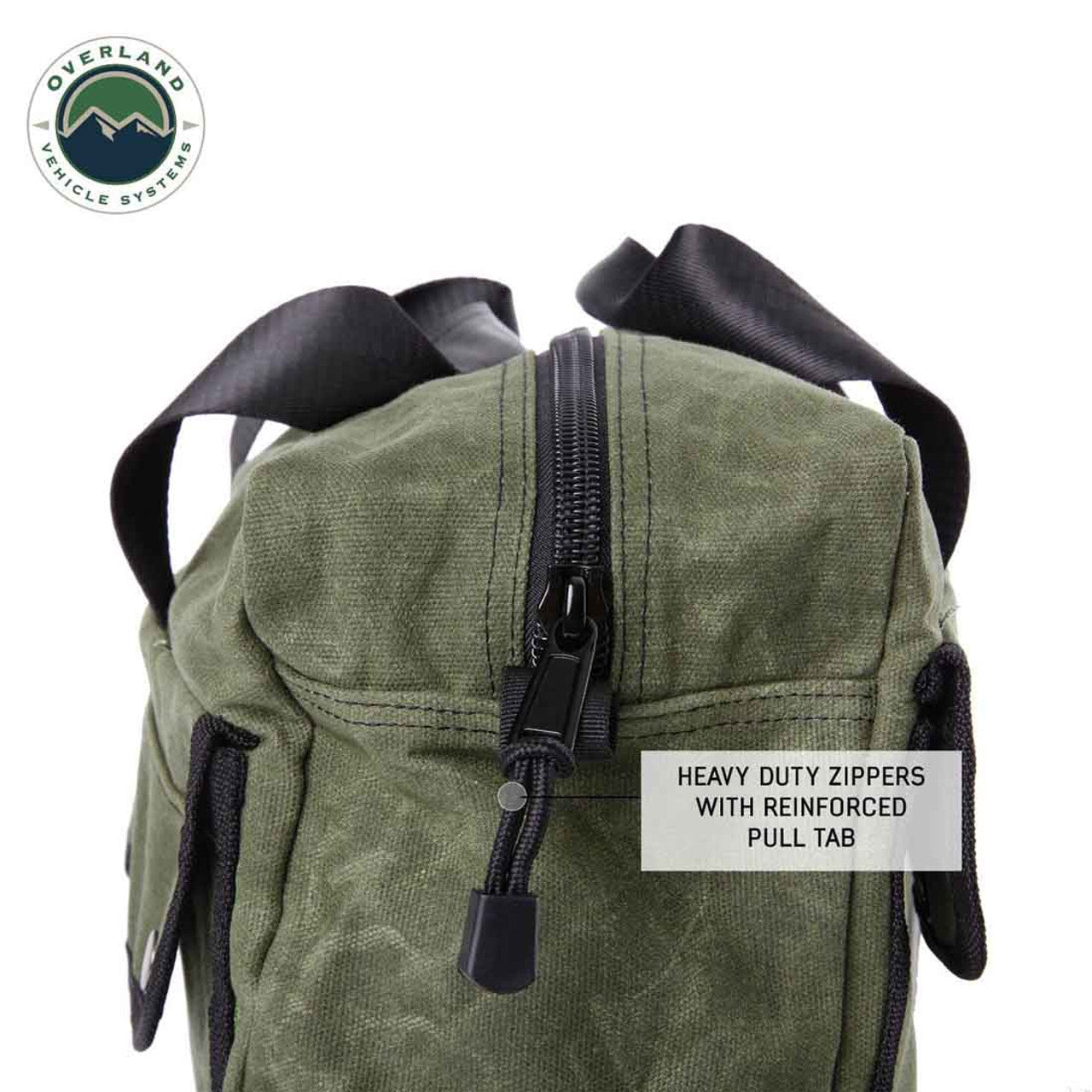 OVS Canyon Wax Canvas Small Duffle Bag | Durable Gear Storage
