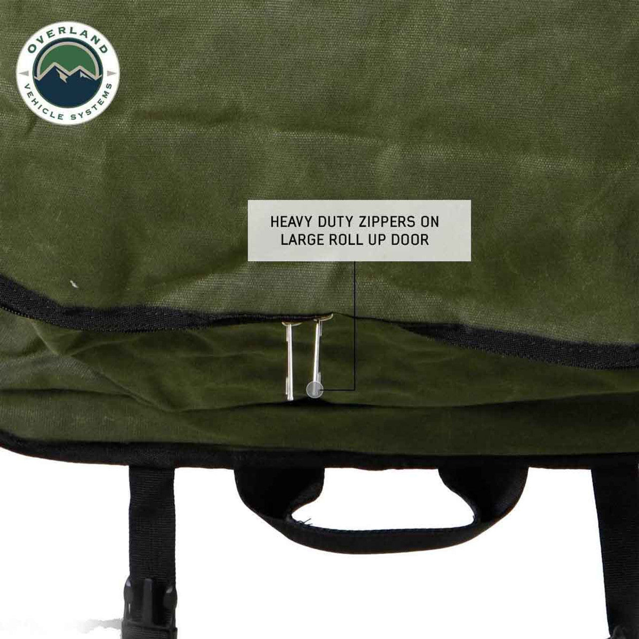 OVS Canyon Waxed Canvas Camping Gear Storage Bag - 8 Pockets