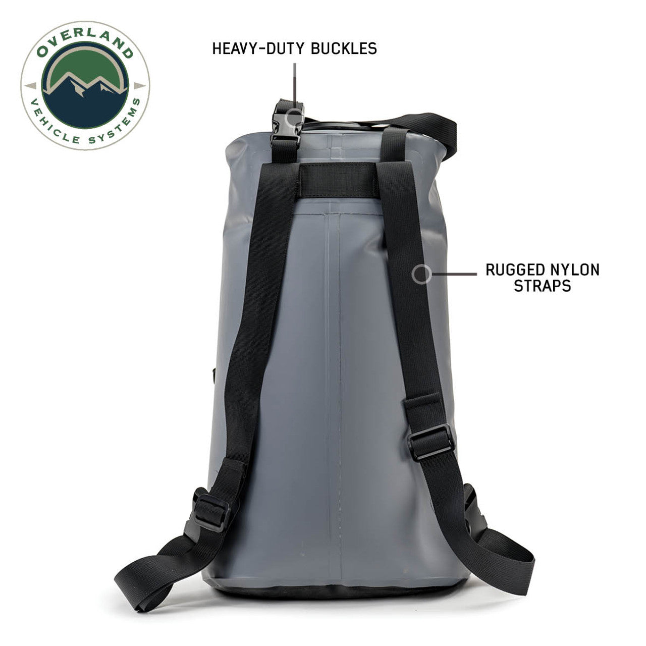 OVS Portable Camp Shower - 23 QT With Nozzle & Accessories