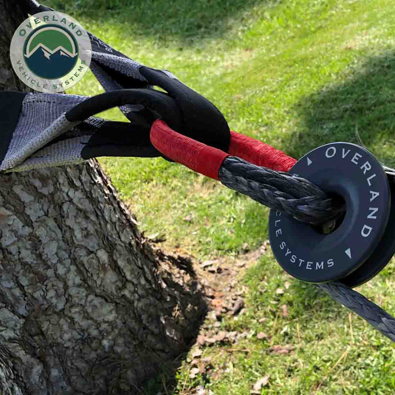 OVS Soft Shackle 7/16" x 22" 41,000 LB. With Collar & Storage Bag