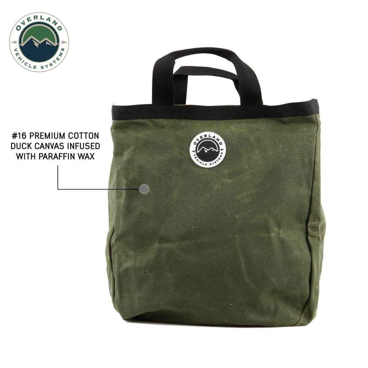 Overland Vehicle Systems Canyon Waxed Canvas Tote Bag