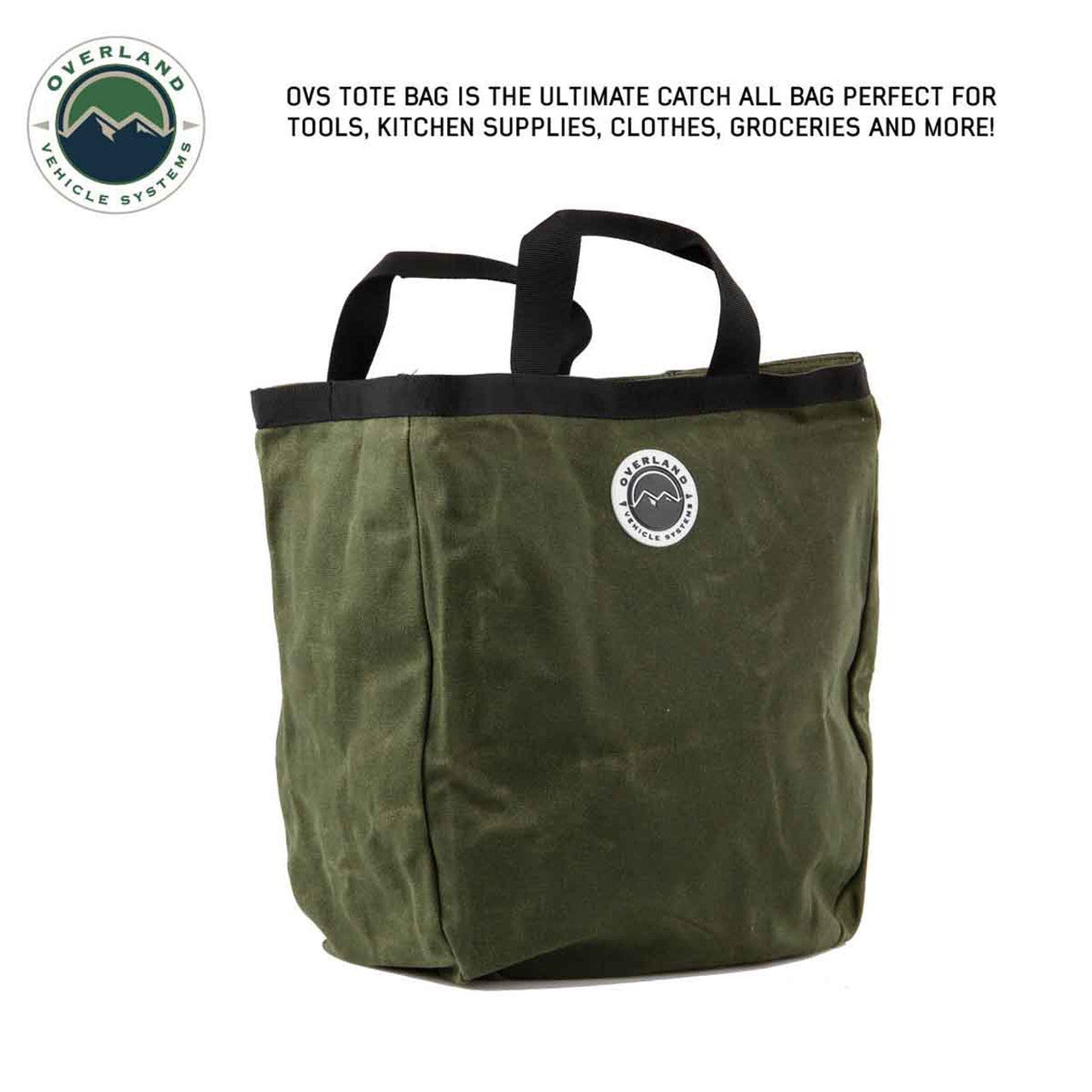 Overland Vehicle Systems Canyon Waxed Canvas Tote Bag
