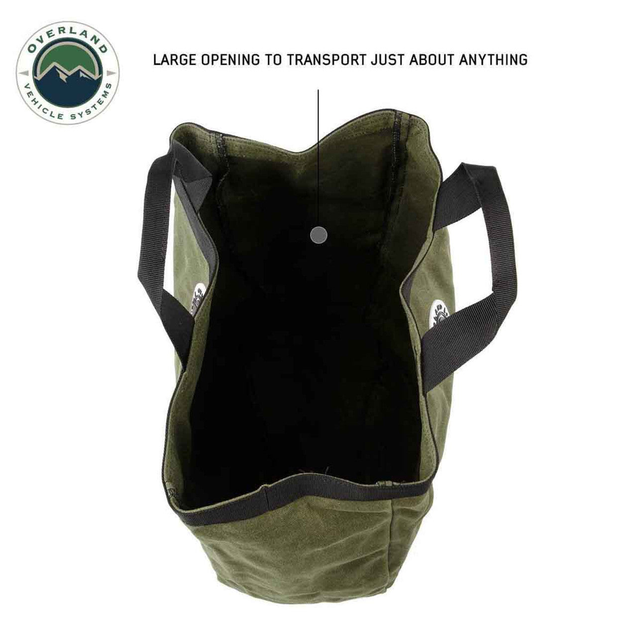 Overland Vehicle Systems Canyon Waxed Canvas Tote Bag