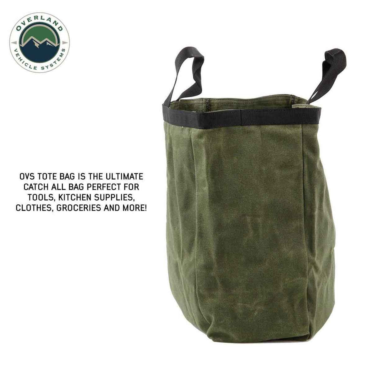 Overland Vehicle Systems Canyon Waxed Canvas Tote Bag