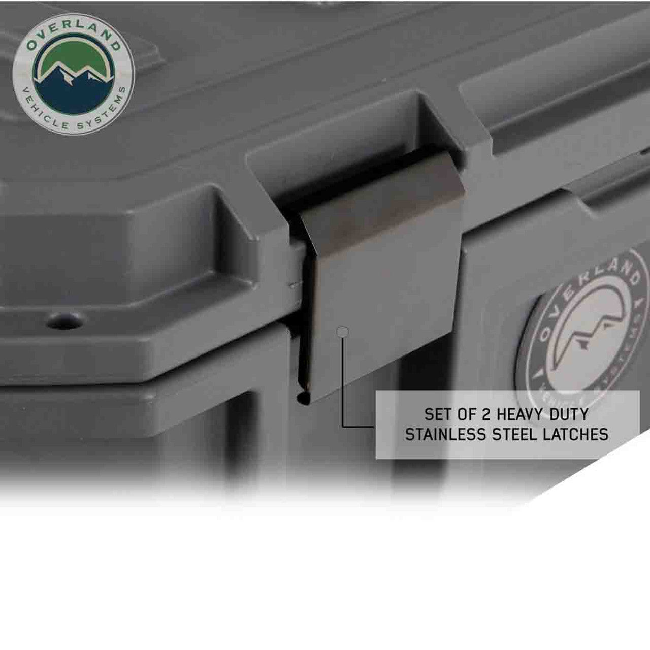 Overland Vehicle Systems D.B.S. 53 QT Dry Box | Dark Grey