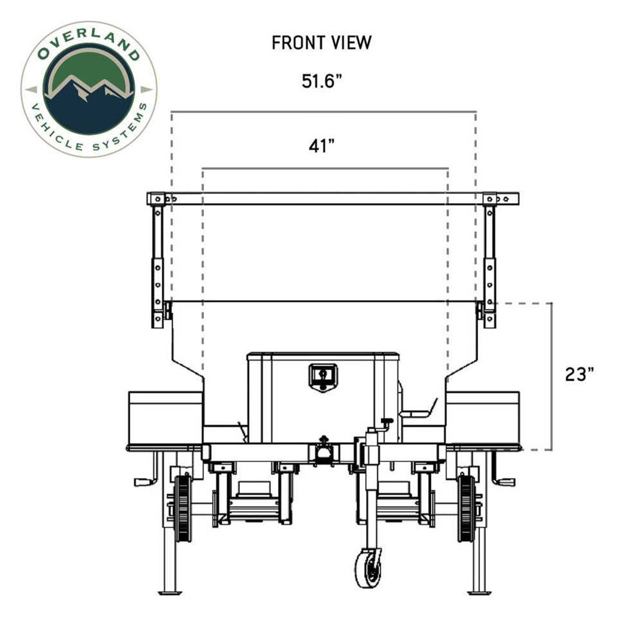 Military Style Off Road Trailer | Overland Vehicle Systems
