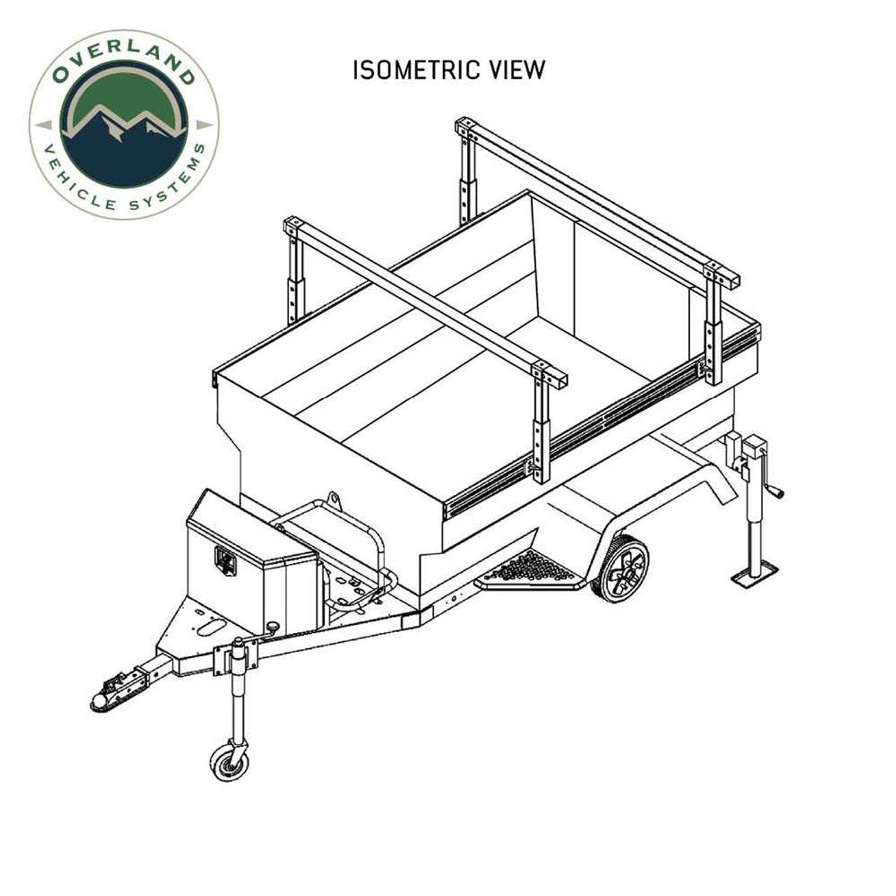Military Style Off Road Trailer | Overland Vehicle Systems