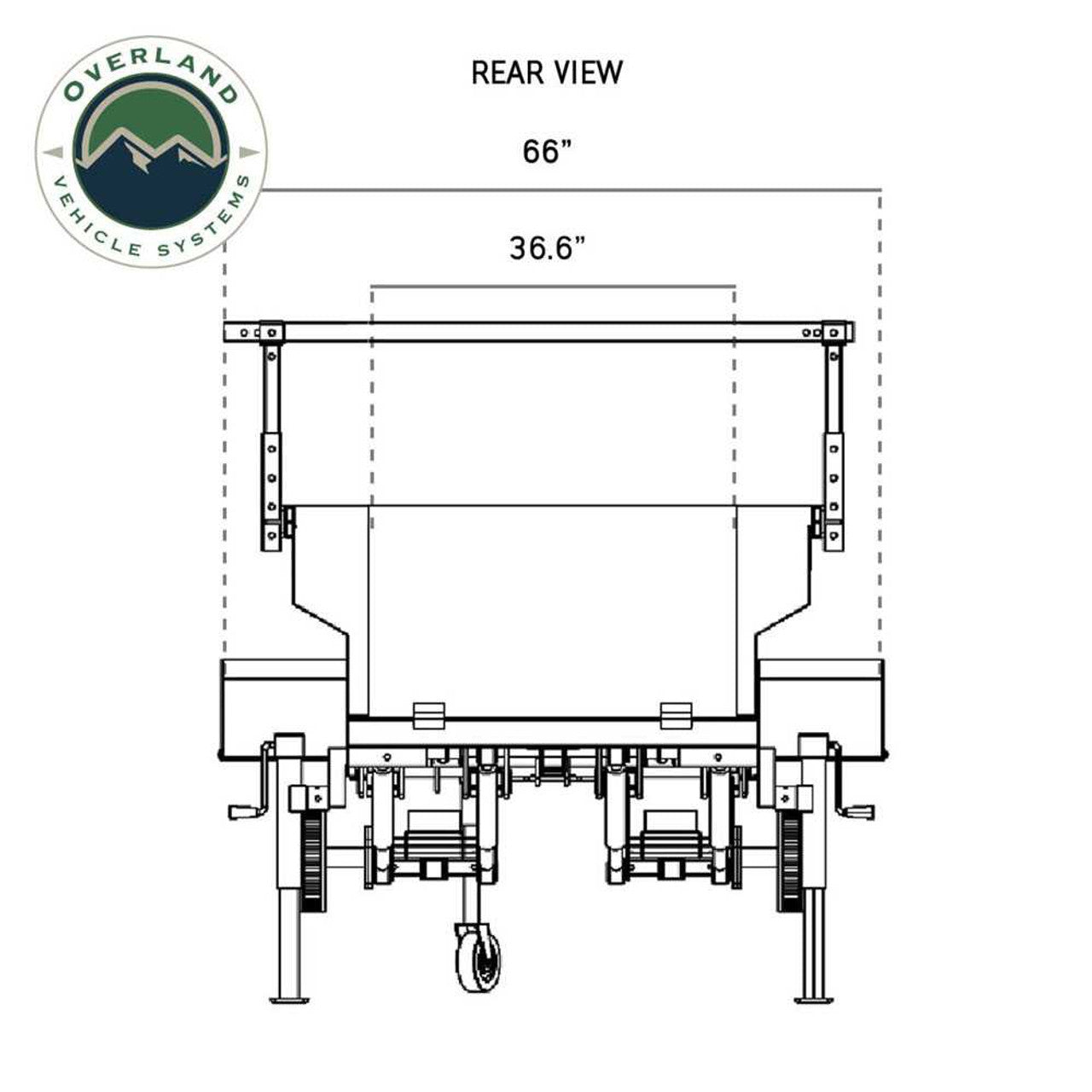 Military Style Off Road Trailer | Overland Vehicle Systems