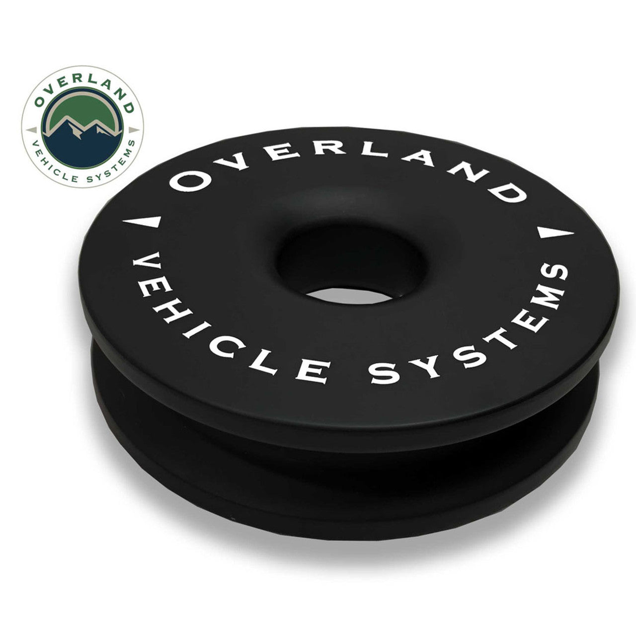 Overland Vehicle Systems Recovery Ring 6.25" | 45,000 lb. Black With Storage Bag