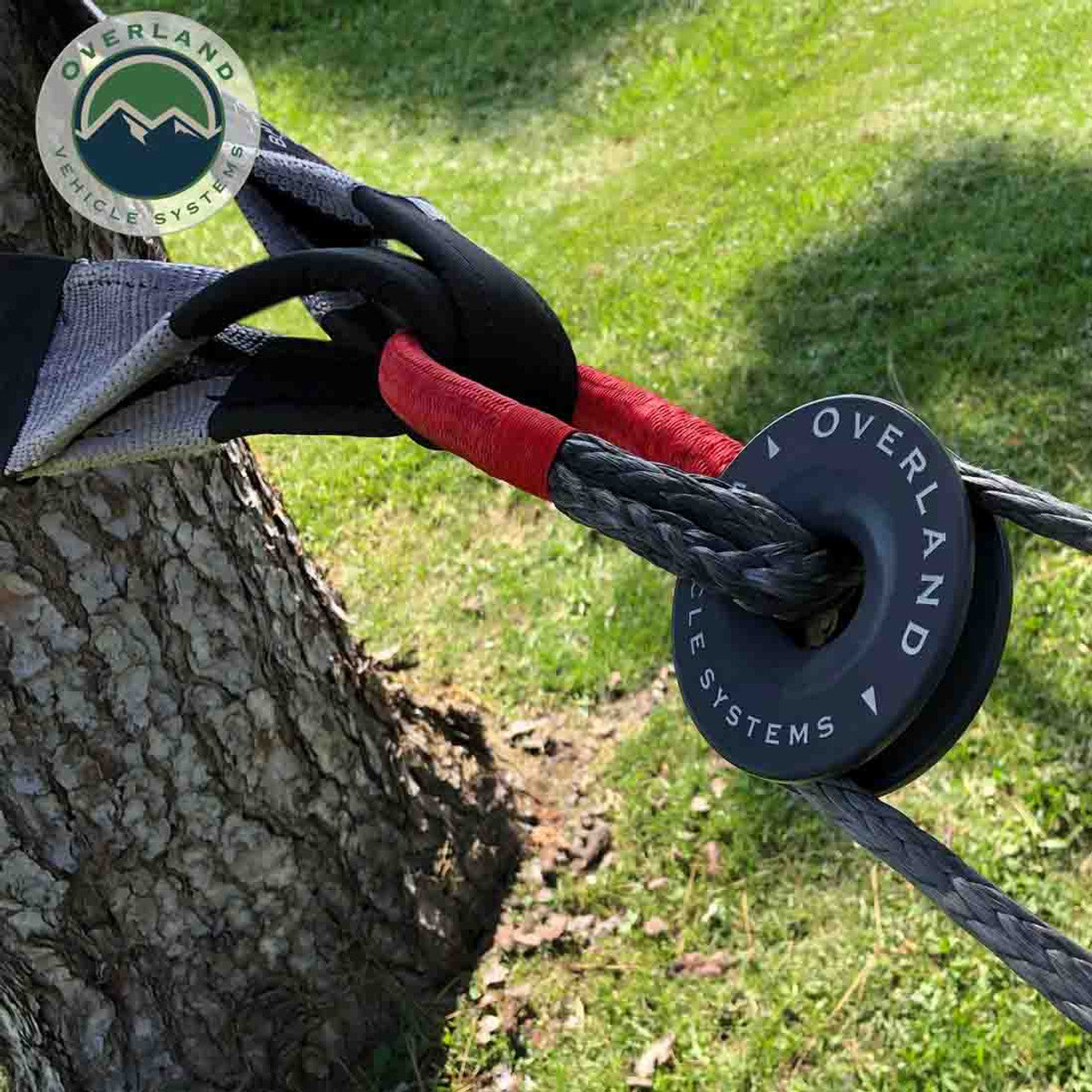 Overland Vehicle Systems 5/8" Soft Shackle 44,500 lb With Collar & Bag